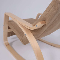 Кресло-качалка AksHome Smart (Смарт) ткань бежевый 864-9 купить в Минске