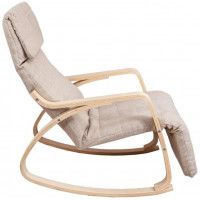 Кресло-качалка AksHome Smart (Смарт) ткань бежевый купить в Минске Кресло-качалка AksHome Smart (Смарт) ткань бежевый купить в Минске