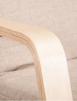 Кресло-качалка AksHome Smart (Смарт) ткань бежевый