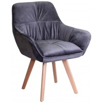 Кресло AksHome Soft (Софт) темно-серый