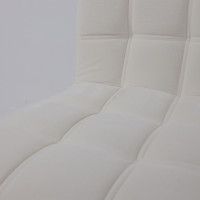 Кресло AksHome Sonata (Соната) молочный шенилл Ote Canna 100/черный купить в Минске