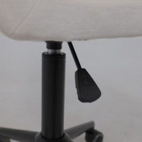 Кресло AksHome Sonata (Соната) молочный шенилл Ote Canna 100/черный купить в Минске