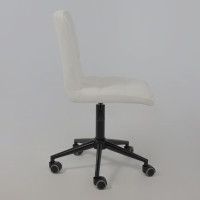 Кресло AksHome Sonata (Соната) молочный шенилл Ote Canna 100/черный купить в Минске