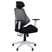 Кресло AksHome Space (Спэйс) черная ткань/серая сетка Кресло AksHome Space (Спэйс) черная ткань/серая сетка