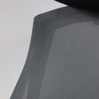 Кресло AksHome Space (Спэйс) черная ткань/серая сетка купить в Минске