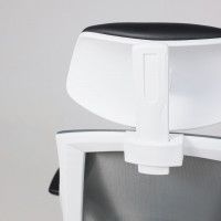 Кресло AksHome Space (Спэйс) черная ткань/серая сетка купить в Минске