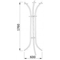Вешалка AksHome SPINER (Спинер) белый купить в Минске