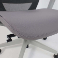 Кресло AksHome SPIRIT темно-серая сетка + серая ткань/серый полиамид купить в Минске