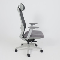 Кресло AksHome SPIRIT темно-серая сетка + серая ткань/серый полиамид купить в Минске