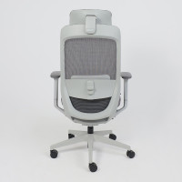 Кресло AksHome SPIRIT темно-серая сетка + серая ткань/серый полиамид купить в Минске