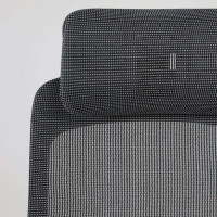 Кресло AksHome SPIRIT темно-серая сетка + серая ткань/серый полиамид купить в Минске