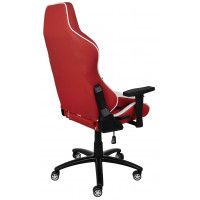 Кресло AksHome Sprinter (Спринтер) белый/красный купить в Минске Кресло AksHome Sprinter (Спринтер) белый/красный купить в Минске