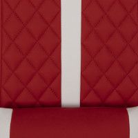 Кресло AksHome Sprinter (Спринтер) белый/красный купить в Минске Кресло AksHome Sprinter (Спринтер) белый/красный купить в Минске