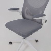 Кресло AksHome STEVE (Стив) серый/белый купить в Минске