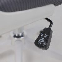 Кресло AksHome STEVE (Стив) серый/белый купить в Минске