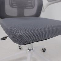 Кресло AksHome STEVE (Стив) серый/белый купить в Минске