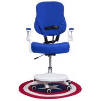 Кресло AksHome SWAN (Свон) синий купить в Минске