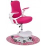 Кресло AksHome SWAN (Свон) светлая фуксия/розовый