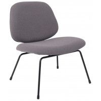 Кресло AksHome SWAY серое букле SD8068-5/черный