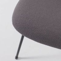 Кресло AksHome SWAY серое букле SD8068-5/черный купить в Минске