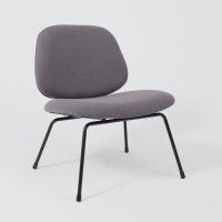 Кресло AksHome SWAY серое букле SD8068-5/черный купить в Минске