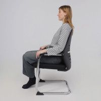 Кресло AksHome TAX (Такс) черный/хром купить в Минске Кресло AksHome TAX (Такс) черный/хром купить в Минске