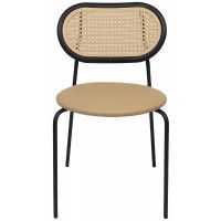 Стул AksHome Teo капучино+бежевый/черный купить в Минске Стул AksHome Teo капучино+бежевый/черный купить в Минске