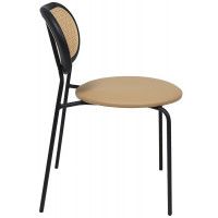 Стул AksHome Teo капучино+бежевый/черный купить в Минске Стул AksHome Teo капучино+бежевый/черный купить в Минске