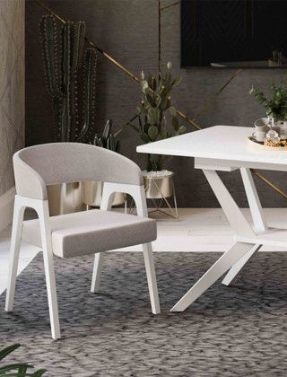 Кресло ТЕХАС графит велюр 219/белый матовый купить в Минске