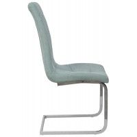 Стул AksHome Tomas (Томас) мятный 1701-20/хром купить в Минске Стул AksHome Tomas (Томас) мятный 1701-20/хром купить в Минске