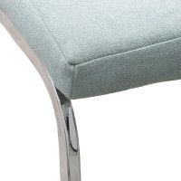 Стул AksHome Tomas (Томас) мятный 1701-20/хром купить в Минске Стул AksHome Tomas (Томас) мятный 1701-20/хром купить в Минске