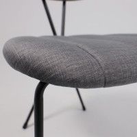 Кресло AksHome TORI серый велюр VOSS 15/черный купить в Минске Кресло AksHome TORI серый велюр VOSS 15/черный купить в Минске