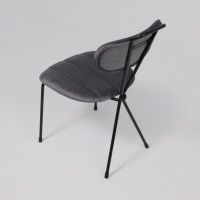 Кресло AksHome TORI серый велюр VOSS 15/черный купить в Минске Кресло AksHome TORI серый велюр VOSS 15/черный купить в Минске