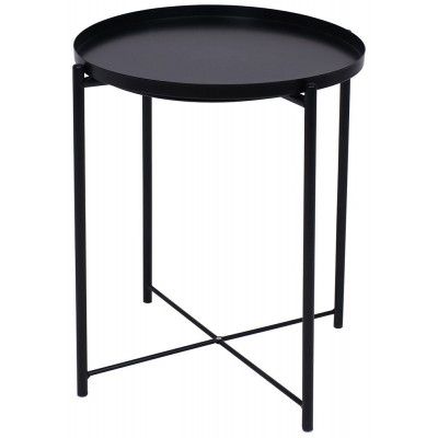 Стол журнальный AksHome TRICK d 420*520 черный купить в Минске