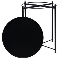 Стол журнальный AksHome TRICK d 420*520 черный купить в Минске