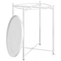 Стол журнальный AksHome TRICK d 420*520 белый купить в Минске Стол журнальный AksHome TRICK d 420*520 белый купить в Минске