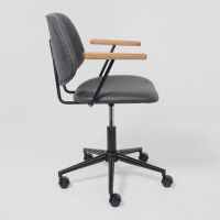 Кресло AksHome TRIX (Трикс) экокожа винтажный черный WATUSI 16/черный купить в Минске