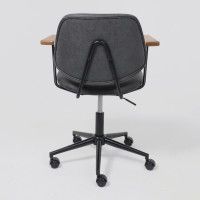 Кресло AksHome TRIX (Трикс) экокожа винтажный черный WATUSI 16/черный купить в Минске