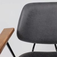 Кресло AksHome TRIX (Трикс) экокожа винтажный черный WATUSI 16/черный купить в Минске