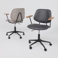 Кресло AksHome TRIX (Трикс) экокожа винтажный черный WATUSI 16/черный купить в Минске