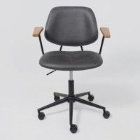 Кресло AksHome TRIX (Трикс) экокожа винтажный черный WATUSI 16/черный купить в Минске