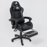 Кресло AksHome Turbo (Турбо) ECO черный купить в Минске