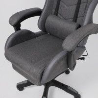 Кресло AksHome Turbo (Турбо) ткань серый купить в Минске