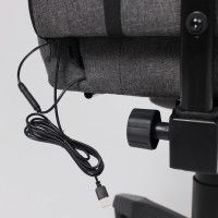 Кресло AksHome Turbo (Турбо) ткань серый купить в Минске