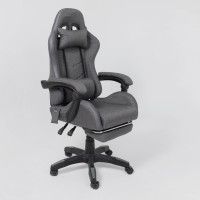 Кресло AksHome Turbo (Турбо) ткань серый купить в Минске