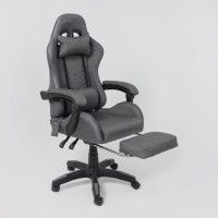 Кресло AksHome Turbo (Турбо) ткань серый купить в Минске