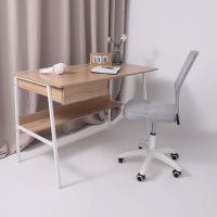 Кресло AksHome TYPE (Тайп) ткань-сетка светло-серый/белый купить в Минске