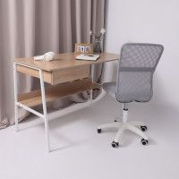 Кресло AksHome TYPE (Тайп) ткань-сетка светло-серый/белый купить в Минске