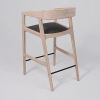 Стул полубарный ВАРДО КОМФОРТ графит / дуб натуральный / покрытие береза купить в Минске Стул полубарный ВАРДО КОМФОРТ графит / дуб натуральный / покрытие береза купить в Минске