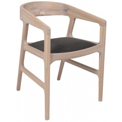 Стул ВАРДО КОМФОРТ графит / дуб натуральный / покрытие береза